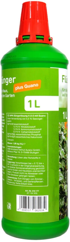 Blumendünger Mit Guano - 1 L 5 Blumendünger Mit Guano - 1 L -Compo Verkäufe Blumenduenger20mit20Guano2035112 H02