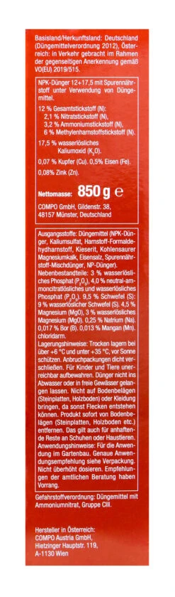 COMPO BIO Tomaten Langzeit-Dünger Mit Schafwolle - 0,85 Kg 7 COMPO BIO Tomaten Langzeit-Dünger Mit Schafwolle - 0,85 Kg -Compo Verkäufe COMPO20BIO20Tomaten20Langzeit Duenger20mit20Schafwolle 34215 R01