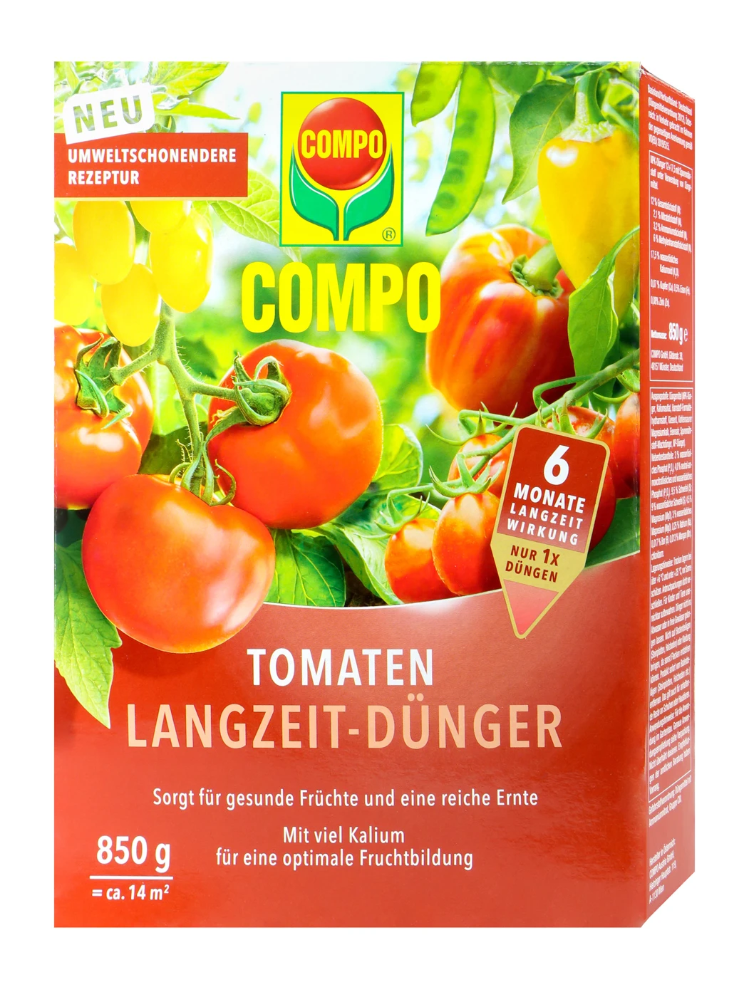 COMPO BIO Tomaten Langzeit-Dünger Mit Schafwolle - 0,85 Kg 1 COMPO BIO Tomaten Langzeit-Dünger Mit Schafwolle - 0,85 Kg