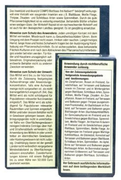 Compo Bio Nativert Blattlaus-Frei - 9 Ml -Compo Verkäufe Compo20Bio20Nativert20Blattlaus Frei 31403 H01