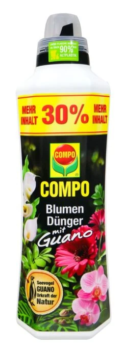 Bestseller 13 Compo Blumendünger Mit Guano - 1,3 L