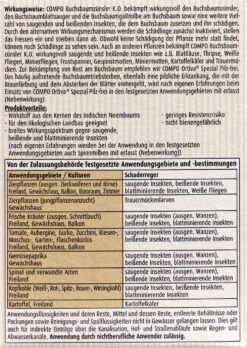Compo Buchsbaumzünsler K.O. - 50 Ml -Compo Verkäufe Compo20Buchsbaumzuensler20K.O. 31251 H01