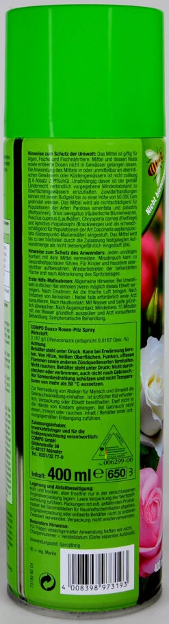 Compo Duaxo Rosen-Pilz-Spray - 400 Ml -Compo Verkäufe Compo20Duaxo20Rosen Pilz frei 31333 H02
