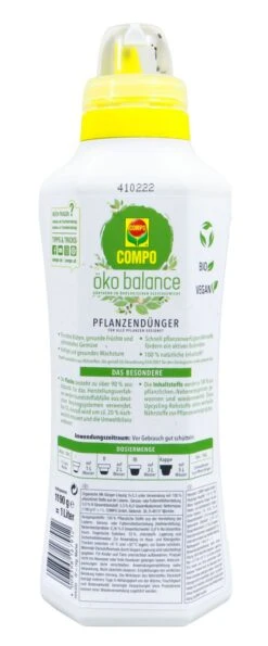 Bestseller -Compo Verkäufe Compo20Oeko20Balance20Universal20Pflanzenduenger 31325 H01