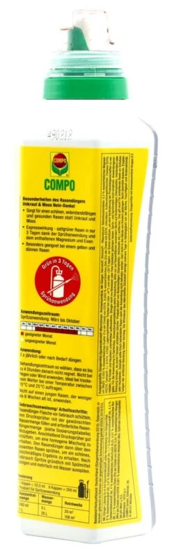 Compo Rasendünger Unkraut & Moos Nein Danke! - 1,3 L -Compo Verkäufe Compo20Rasenduenger20Unkraut20und20Moos20Nein20danke201320l 33630 H02