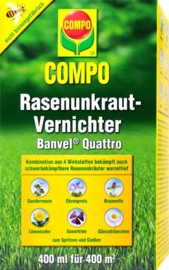 Compo Rasenunkrautvernichter Banvel Quattro - 400 Ml