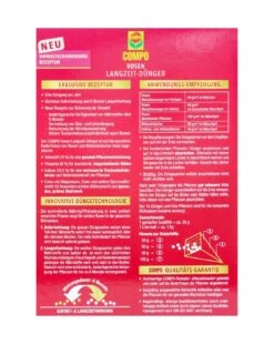 Compo Rosen Langzeit-Dünger - 0,85 Kg -Compo Verkäufe Compo20Rosenduenger 31829 H01