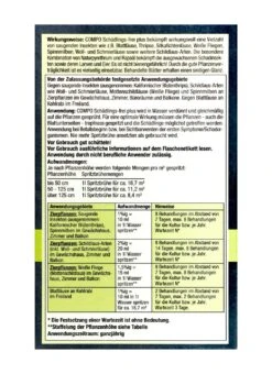 Compo Schädlings-frei Plus - 100 Ml -Compo Verkäufe Compo20Schaedlings frei20plus 31248 H01