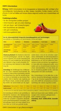 Compo Schneckenkorn - 1,1 Kg -Compo Verkäufe Compo20Schneckenkorn 31314 H01