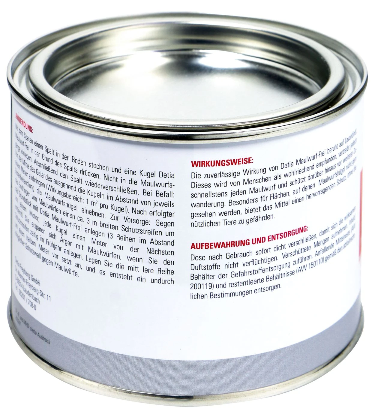 Detia Maulwurf-frei - 130 G 2 Detia Maulwurf-frei - 130 G - Image 2