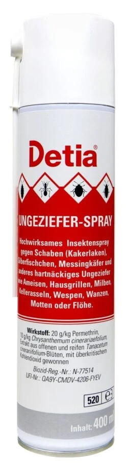 Bestseller 17 Detia Ungeziefer-Spray - 0,4 L