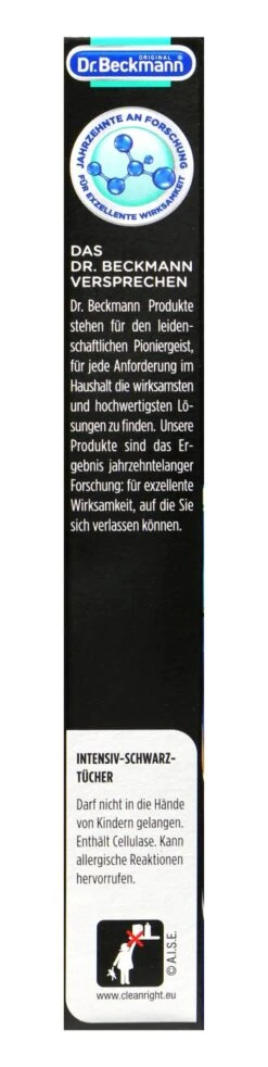 Dr. Beckmann Intensiv-Schwarz Tücher 2in1 - 6 Stück -Compo Verkäufe Dr.20Beckmann20Intensiv Schwarz20Tuecher202in1 55314 L01