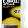 Duracell Hörgerätbatterie Braun DA 312 - 1,4 V