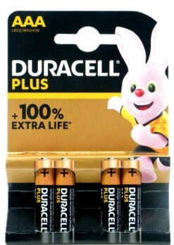 Duracell Plus AAA Micro - 1,5 V - 4 Stück