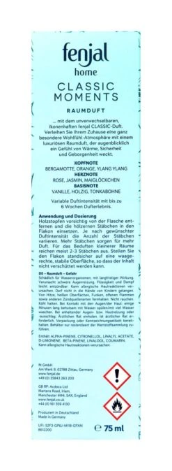 Fenjal Home Raumduft Classic Moments - 75 Ml -Compo Verkäufe Fenjal20home20Raumduft20Classic20Moments 16724 H01