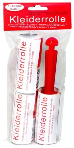 Fusselrolle + 2 Ersatzrollen