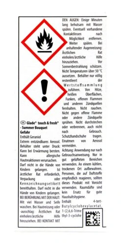 Glade® Glade Touch & Fresh - Summer Bouquet - 10 Ml -Compo Verkäufe Glade20Touch20und20Fresh20 20Summer20Bouquet 26118 H01