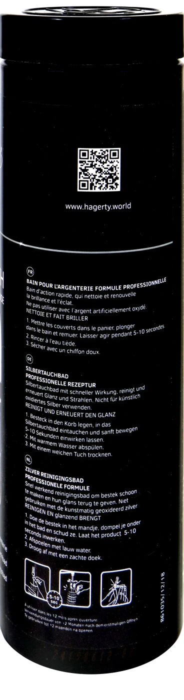 Hagerty Silver Bath - 580 Ml 2 Hagerty Silver Bath - 580 Ml - Image 2