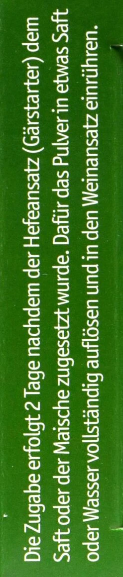 Kitzinger Hefenährsalz - 10 G 5 Kitzinger Hefenährsalz - 10 G -Compo Verkäufe Hefenaehrsalz 15135 R01