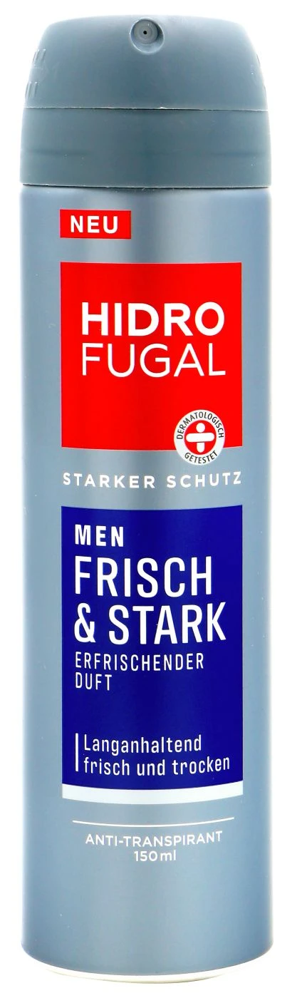 Hidrofugal Men Deo Spray Frisch & Stark - 150 Ml 1 Hidrofugal Men Deo Spray Frisch & Stark - 150 Ml