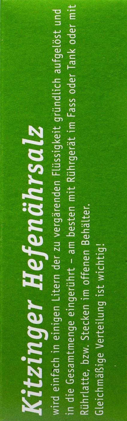 Kitzinger Hefenährsalz - 100 G 5 Kitzinger Hefenährsalz - 100 G - Image 5