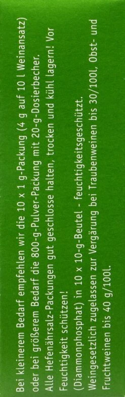 Kitzinger Hefenährsalz - 100 G