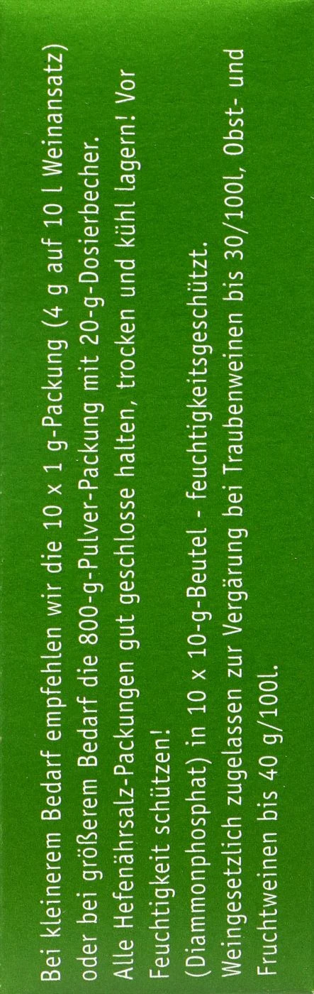 Kitzinger Hefenährsalz - 100 G 1 Kitzinger Hefenährsalz - 100 G