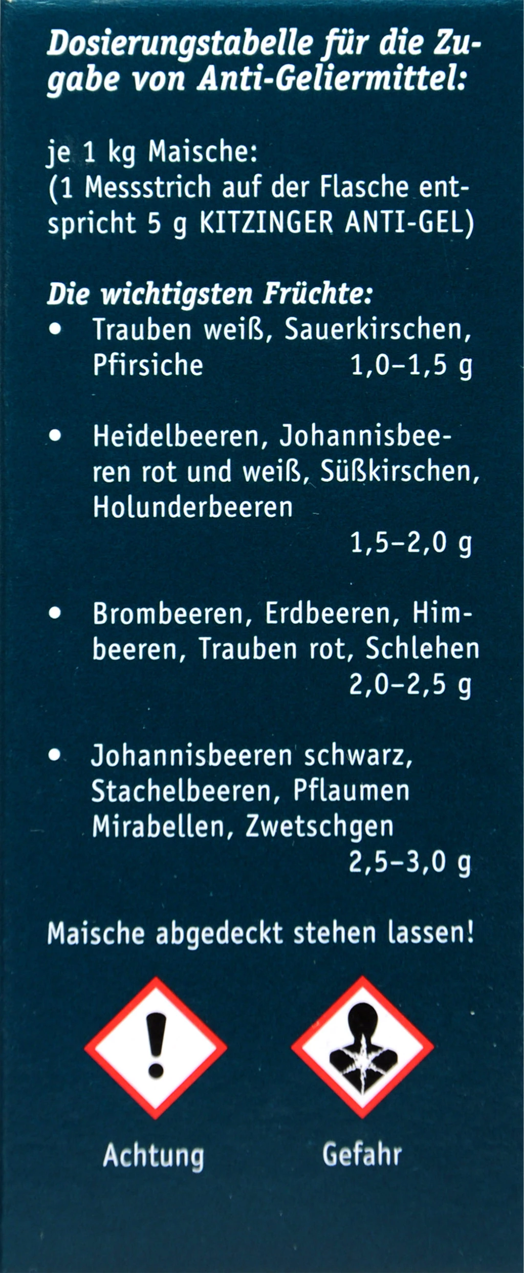 Kitzinger Anti Geliermittel - 50 G 2 Kitzinger Anti Geliermittel - 50 G - Image 2