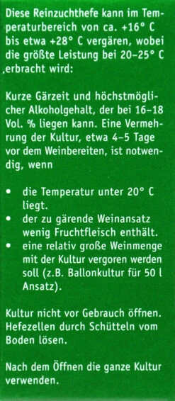 Kitzinger Hefe Haut Sauternes - 20 Ml -Compo Verkäufe Kitzinger Hefe Haut Sauternes 15119 L01