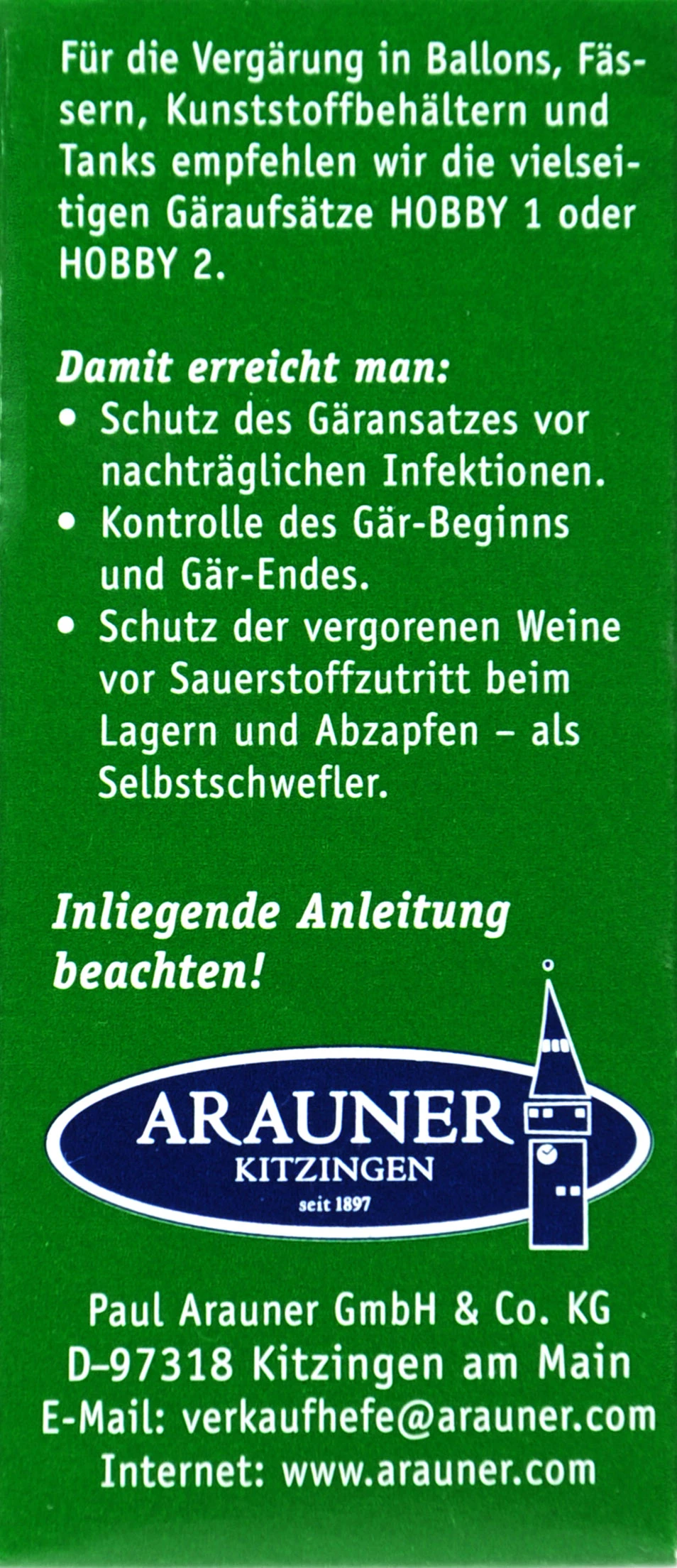 Kitzinger Hefe Liebfraumlich - 20 Ml 2 Kitzinger Hefe Liebfraumlich - 20 Ml - Image 2