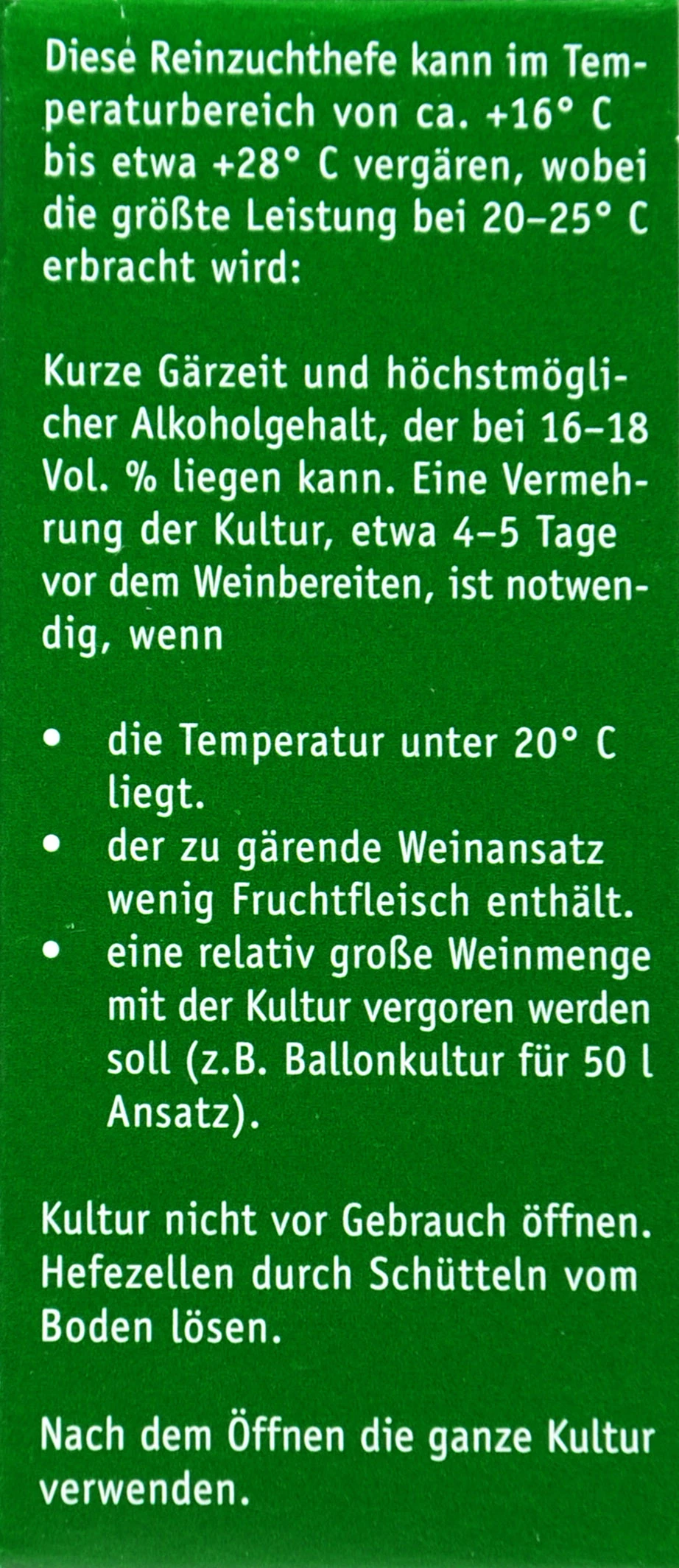 Kitzinger Hefe Liebfraumlich - 20 Ml 3 Kitzinger Hefe Liebfraumlich - 20 Ml - Image 3