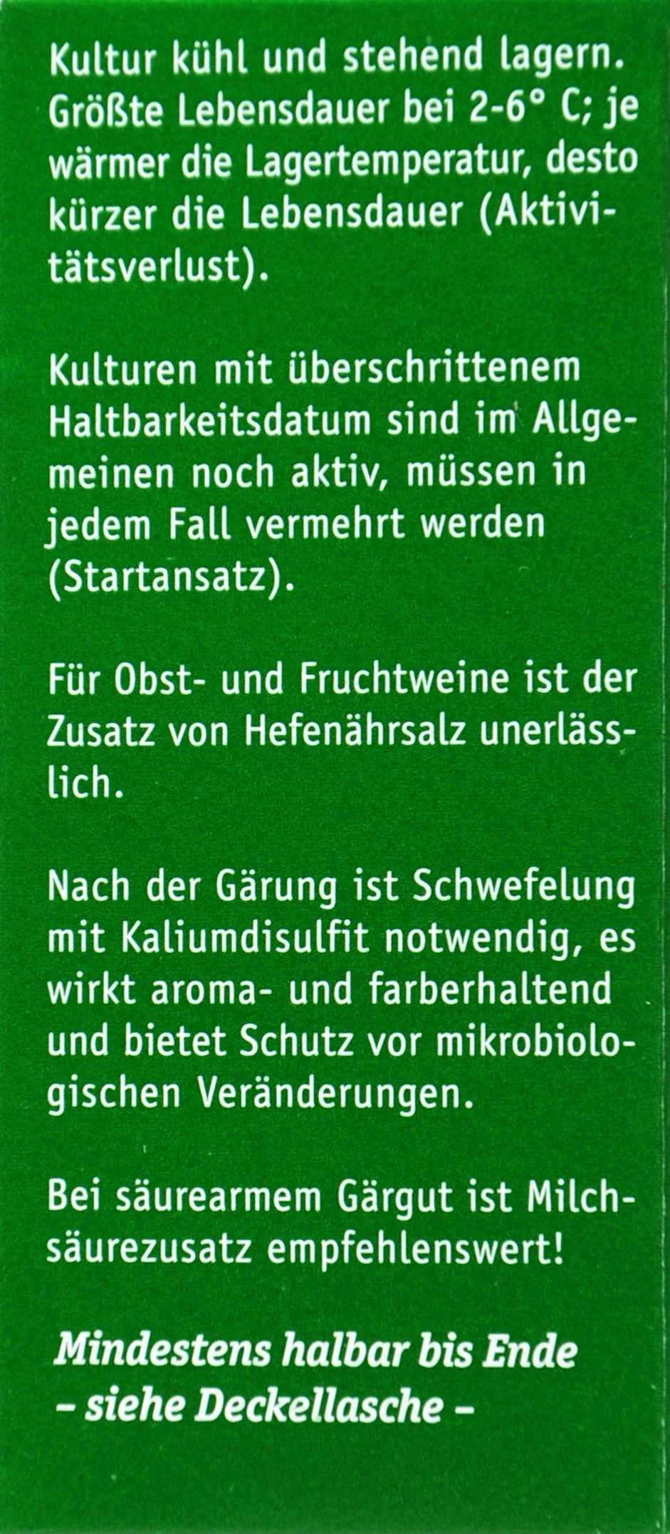 Kitzinger Hefe Liebfraumlich - 20 Ml 4 Kitzinger Hefe Liebfraumlich - 20 Ml - Image 4