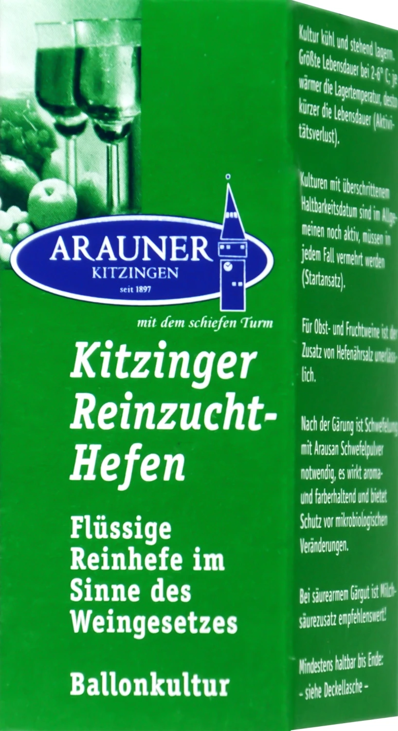 Kitzinger Hefe Sherry - 20 Ml 1 Kitzinger Hefe Sherry - 20 Ml