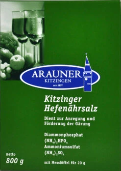 Kitzinger Hefenährsalz - 800 G -Compo Verkäufe Kitzinger Hefenaehrsalz 15337 H01