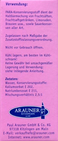 Kitzinger Para Konservierungsmittel - 50 Ml -Compo Verkäufe Kitzinger Para Konservierungsstoff 14571 L01