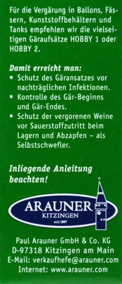 Kitzinger Hefe Tokaj - 20 Ml -Compo Verkäufe Kitzinger Reinzuchthefe Tokaj 15115 H01