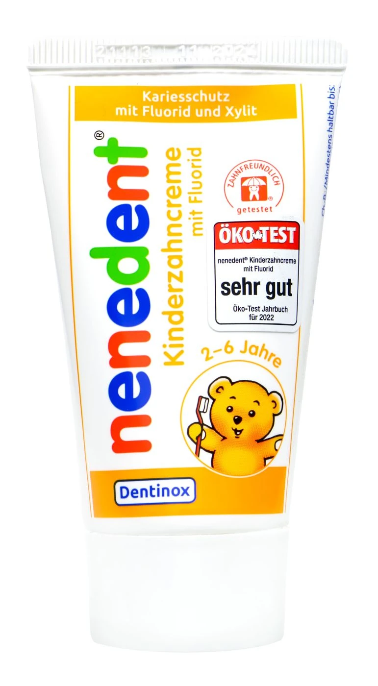 Nenedent Kinder Zahncreme Mit Fluor - 50 Ml 1 Nenedent Kinder Zahncreme Mit Fluor - 50 Ml