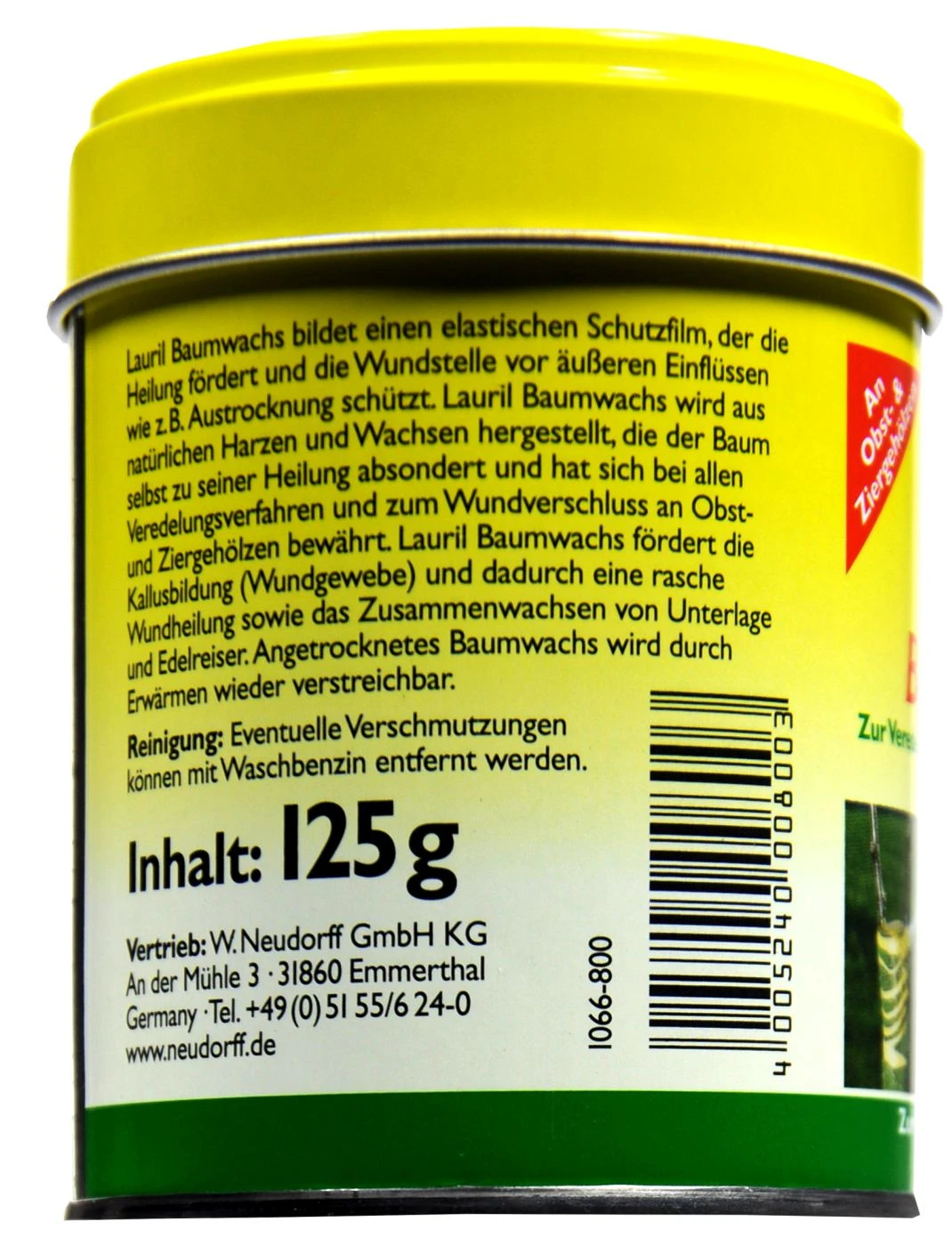 Neudorff Lauril Baumwachs - 125 G 3 Neudorff Lauril Baumwachs - 125 G - Image 3