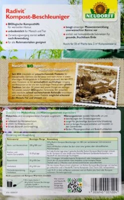 Neudorff Radivit Kompost-Beschleuniger - 1 Kg -Compo Verkäufe Neudorff20Radivit20Kompost Beschleuniger 42147 H01