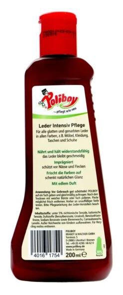 Poliboy Leder Intensiv Pflege - 200 Ml