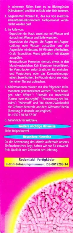 Delicia Ratron Granulat Power-Packs - 0,4 Kg 6 Delicia Ratron Granulat Power-Packs - 0,4 Kg -Compo Verkäufe Ratron20Granulat20Power20Packs 36211 L01