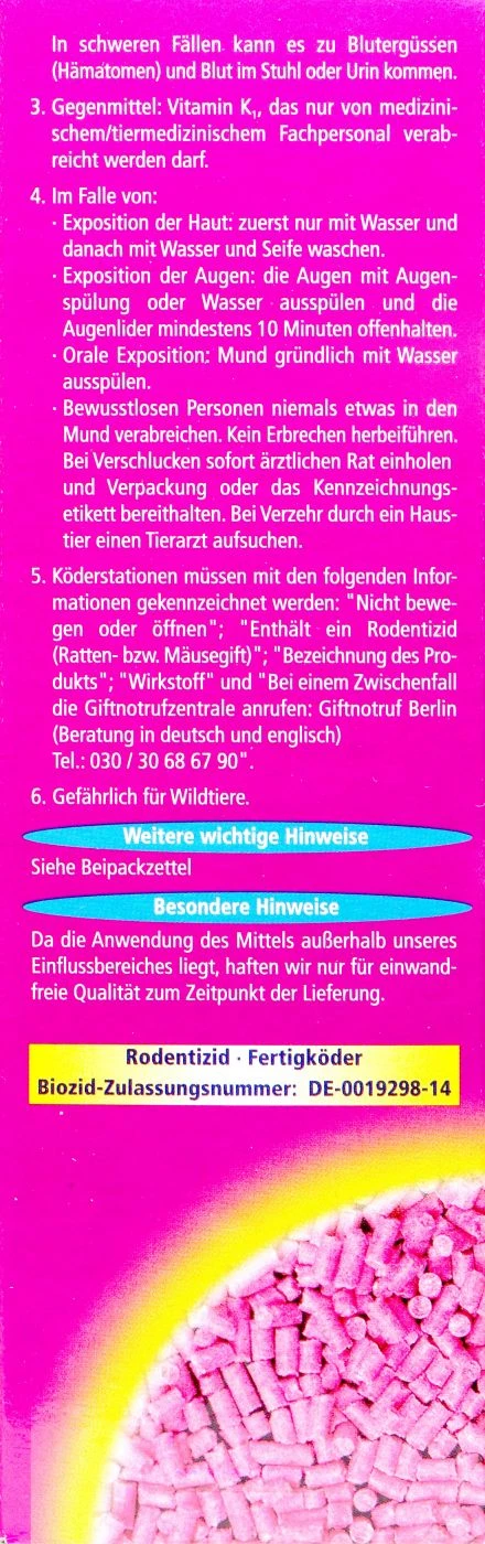 Delicia Ratron Granulat Power-Packs - 0,4 Kg 3 Delicia Ratron Granulat Power-Packs - 0,4 Kg - Image 3