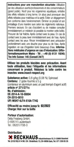 Recozit Ameisenköderdose - 2 Stück -Compo Verkäufe Recozit20Ameisenkoederdose 37266 R01