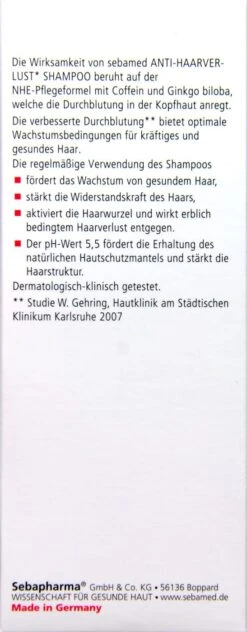 Sebamed Anti-Haarverlust Shampoo - 200 Ml -Compo Verkäufe Sebamed20Anti Haarverlust20Shampoo 25319 H01