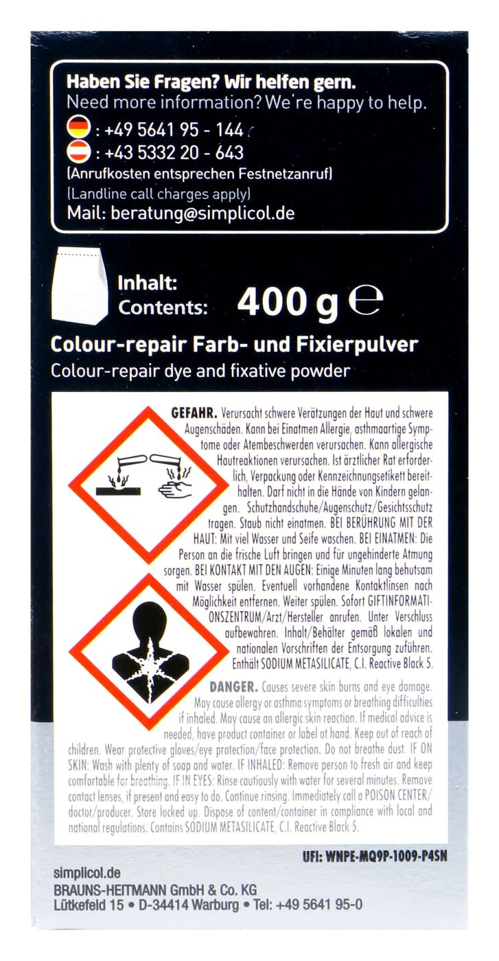 Simplicol Back To Black - 400 G 3 Simplicol Back To Black - 400 G - Image 3