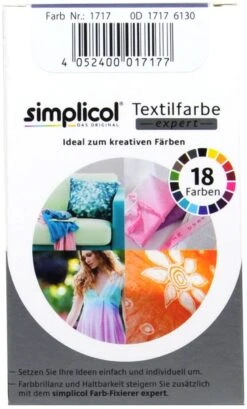 Simplicol Expert Delfin-Grau Textilfarbe - 1717 - 150 G -Compo Verkäufe Simplicol20Expert20Delfin Grau20Textilfarbe 27120 H01