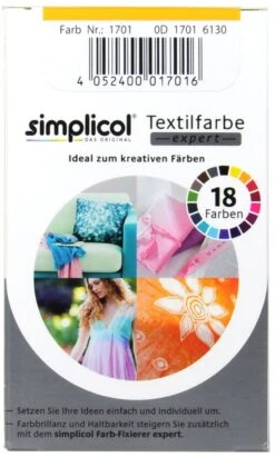 Simplicol Expert Mais-Gelb Textilfarbe - 1701 - 150 G -Compo Verkäufe Simplicol20Expert20Mais Gelb20Textilfarbe 27402 H01