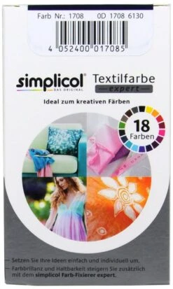 Simplicol Expert Marine-Blau Textilfarbe - 1708 - 150 Ml -Compo Verkäufe Simplicol20Expert20Marine Blau20Textilfarbe 27417 H01