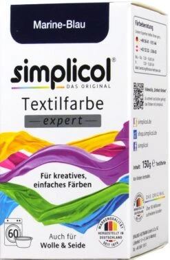 Simplicol Expert Marine-Blau Textilfarbe - 1708 - 150 Ml