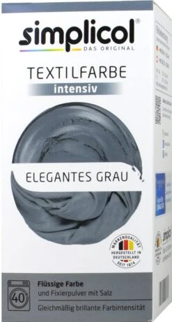 Simplicol Intensiv Elegantes-Grau Textilfarbe - 1817